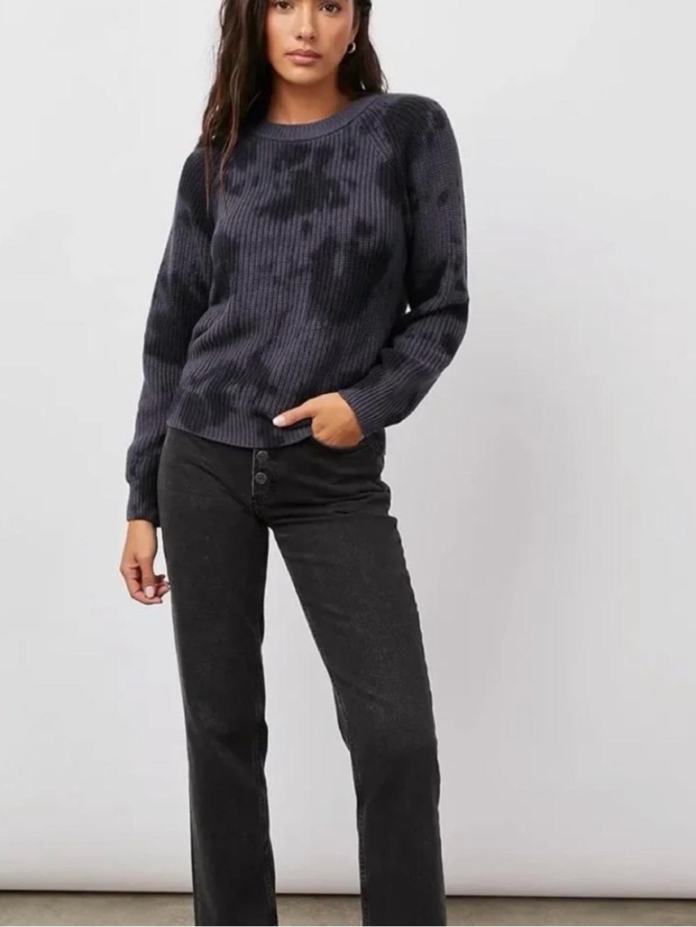 Rails Venus Cashmere Cotton Relaxed Ribbed Sweater